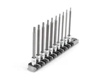 Tekton 1/4" Drive Long Torx Bit Socket Set, 10-piece (t6-t30) Shb90109. Fixed Price $54.13.