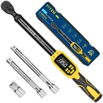 Digital Torque Wrench 3/8" Drive 5-99.5 Ft-lb 1% Accuracy Smart Alert .... Fixed Price $92.26.