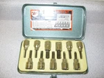 Buffalo Brand 12 Pc. Hex & Driver Bit Set 3/8" Drive. Fixed Price $15.99.
