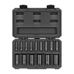 Tekton Sid91305 3/8" Drive Deep 12-point Impact Sockets, 15-piece. Fixed Price $65.00.