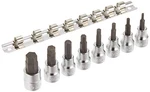 Ko-ken Rs3010a/8-l50 3/8&quot 9.5mm Sq. Hex Bit Socket Rail Set Total Length. Fixed Price $80.01.