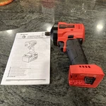 Snap On Ct9035 1/2 Cordless Impact Monster Lithium Brushless Red Tool Only. Fixed Price $449.95.