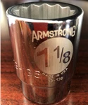 Armstrong Tools 13-136 3/4'' Drive, Standard Socket, 1-1/8''. Fixed Price $16.99.