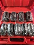 Mix Power 9pc 1/2" Drive Axle Nut Socket Set Metric 29-38mm Cr-mo New W/case. Fixed Price $39.77.