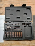New Westward 53pn23 23 Piece 1/4" Drive Socket Set. Fixed Price $30.00.