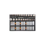 Gearwrench Gwmsskt12sae 1/2" Drive Master Sae Socket Set In Foam Storage Tray,. Fixed Price $304.39.
