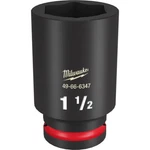 Milwaukee 49-66-6347 Shockwave Impact Duty 3/4 Drive 1-1/2 Deep 6 Point Socket. Fixed Price $47.25.