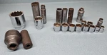 Cornwell 3/4" 1/2" 3/8" Drive Sockets Sae Mixed Lot Of Deep Well And Standard. Fixed Price $59.00.