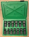 (z323) Sk Hand Tools 34300 13 Pc 1/2" Drive Fractional Swivel Impact Socket Set. Fixed Price $149.90.