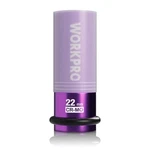 Workpro 1/2" Drive Lug Nut Impact Duty Socket, 22mm Deep Thin Wall Purple. Fixed Price $15.86.