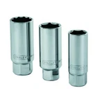 Stanley Spark Plug Socket Set 3-piece 6-point 3/8-inch Drive. Fixed Price $15.95.