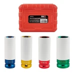 4-piece 1/2" Drive Wheel Protector Impact Socket Set, Non-marring Protective .... Fixed Price $42.81.
