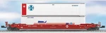 Lionel O Scale 6-27521 Husky Stack Car Santa Fe #254220. Fixed Price $149.99.
