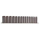 Stanley Proto J72116 3/8" Drive 15 Piece Deep Impact Socket Set, 6 Point. Fixed Price $148.09.
