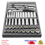 Ingersoll Rand 49 Pc 3/8" Drive Sae Metric Master Socket Set Ratchet Tool Kit. Fixed Price $156.99.