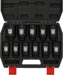 Ementol 11pcs 1/2-inch Drive Spindle Axle Nut Impact Socket Set, Cr-mo, 6.... Fixed Price $72.99.