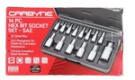 Carbyne Hex (allen) Bit Socket Set - 14 Piece, Sae 5/64" To 1/2" S2 Steel Bits. Fixed Price $34.99.