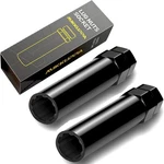 Mikkuppa 2pcs 7 Point Spline Lug Nuts Socket Key - For 20mm Spline, Black. Fixed Price $20.99.