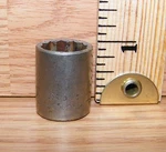 Genuine Jcpenney (3051) 5/8" 12 Point 3/8" Drive Socket Only **u.s.a.**. Fixed Price $14.08.