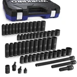 Workpro 1/2 Drive Impact Socket Set Extension Bars Premium Cr-v Steel Complete. Fixed Price $196.48.