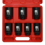 Casoman 1/2-inch Drive Deep Spindle Axle Nut Impact Socket Set, Inch, Cr-mo, 6-p. Fixed Price $64.32.
