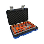 25 Piece, 1/4" Drive Insulated Socket And Attachment Set, Made In Usa, Sae & .... Fixed Price $672.46.
