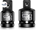 2-piece Impact Socket Adapter And Reducer Set, 1/2" Female To 3/8" Male Reducer,. Fixed Price $19.86.