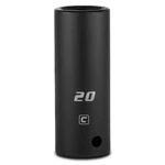 Capri Tools 1/2 In. Drive 20 Mm 6-point Metric Deep Impact Mm, Black. Fixed Price $19.99.