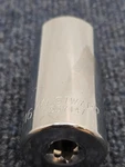 Westward 53yt47: 3/8" Drive, 15/16" Deep Sae Socket, 6 Points - Chrome. Fixed Price $19.99.