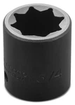 Proto J7424s - 1/2' Dr. Impact Socket 3/4" 8 Point Usa. Fixed Price $21.00.