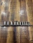 Napa 1/4 Laser Shallow Socket Set Drive 4mm - 13mm 6pt 10pc Usa Nos Metric. Fixed Price $35.00.