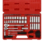 Casoman 1/4-inch 3/8-inch Drive Sae And Metric Socket Set Standard Deep. Fixed Price $60.37.