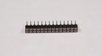 410-93-228-41-001000 Mill-max Sip Socket 28 Position 1 Row 2.54mm Thru Hole Nos. Fixed Price $15.96.
