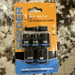 Spyder 6-piece Impact Socket Driver Set ( 3/8, 1/2, 7/16, 9/16, 5/8 ) -. Fixed Price $10.99.