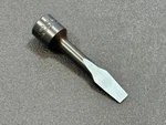 New Proto Tools Usa J5240a 3/8" Drive Slotted Flat Screwdriver Bit Socket, 5/16". Fixed Price $16.99.