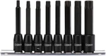 Casoman 8 Piece 3/8 Drive Extra Long Torx Star Bit Socket Set, T30-t70, S2 Stee. Fixed Price $23.93.