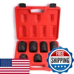 Vct 1 Drive Impact Socket Set For Truck Tire Service 17 19 21 33 35 38 41mm. Fixed Price $137.84.