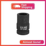 Uxcell 3/4-inch Drive 12 Point Impact Socket 21mm Metric Spindle Axle Nut. Fixed Price $21.79.