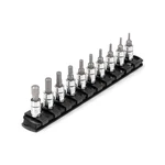 Tekton Shb90105 1/4 In Drive Hex Bit Socket Set, 10-piece. Fixed Price $36.99.