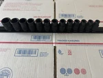 Mactools Svpm136tr 1/2" 13pc Metric Shallow 6pt Imp. Socket Set 10-19-21-22 24mm. Fixed Price $185.00.