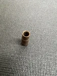 W-383 Berylco 3/8" Drive, 7/16" Non-sparking Hand Socket, Becu (bn15). Fixed Price $20.00.