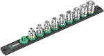 Wera Magnetic Socket Rail B1 Imperial Sae 9 Pce Set 3/8 Drive 05005450001. Fixed Price $89.77.