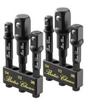 Bates- Impact Socket Adapter Set, 2 Sets, 6 Pcs, 1/4", 3/8", 1/2" Hex Shank,. Fixed Price $10.50.