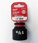 Milwaukee Tool 49-66-6213 1/2" Drive 1 3/16" Standard Impact Socket 6pt.. Fixed Price $10.00.