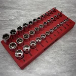 3/8" Drive Sae Master Socket Set Storage Tray For Icon By S3d Printing Icst.38s2. Fixed Price $29.50.