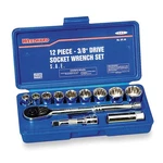 Westward 4pl88 Skt Wrch St, Chrm, 12pt, 3/8 - 7/8 In Pk 4. Fixed Price $145.80.
