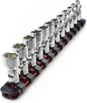 Crom Universal Flex Socket Set - 1/4 Inch Drive 6-point 12-piece Swivel Socke.... Fixed Price $48.18.