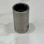 Wright Tool 4118 R- 1/2inch Drive 12 Point Standard Socket - 9/16. Fixed Price $12.99.