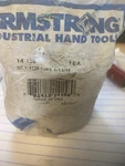 Brand New Armstrong 14-158 1-13/16" 12 Point Socket 1". Fixed Price $32.99.