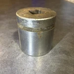 Indestro 2256 Socket, 3/4dr, 1-3/4", 12pt (condition: Used). Fixed Price $9.00.